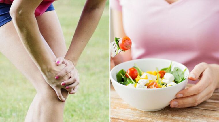 治疗膝关节炎的蔬菜沙拉